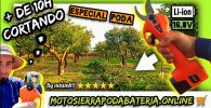 Las mejores y más ligeras tijeras de poda a batería Kebtek unboxing y review agricultura y jardineria by mixim89
