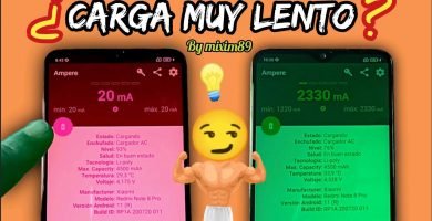 Teléfono móvil carga lento o no quiere cargar Solución carga rápida by mixim89