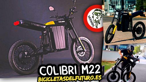 Ciclomotor Eléctrico Plegable Colibrí M22 (La Solución Perfecta para Movilidad Urbana) by mixim89