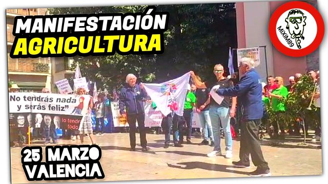 Discurso Víctor Viciedo “ALIV” (Manifestación Agrícola) 25 Marzo 2023 Valencia by mixim89