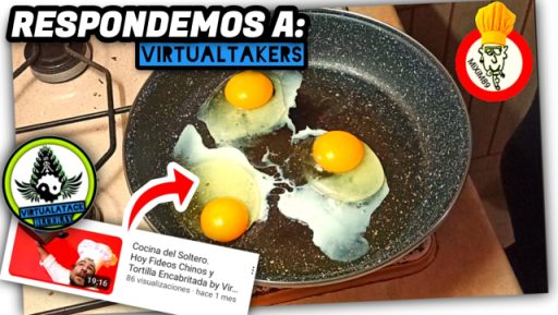 TORTILLA CASERA con HUEVOS CAMPEROS “Estilo mixim89” en Respuesta a @Virtualtakers